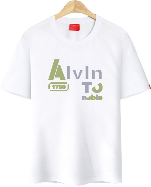 다꾸앙 남성용 빈티지프린트 반팔 티셔츠 E04DKA_DU3897