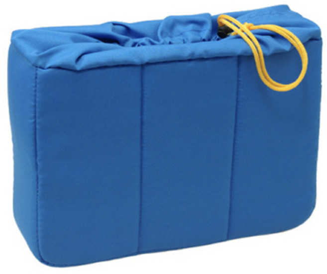 호루스벤누 디럭스 쿠션칸막이 조임덮개 인서트 HD-321022, 블루 + 그레이, 1개