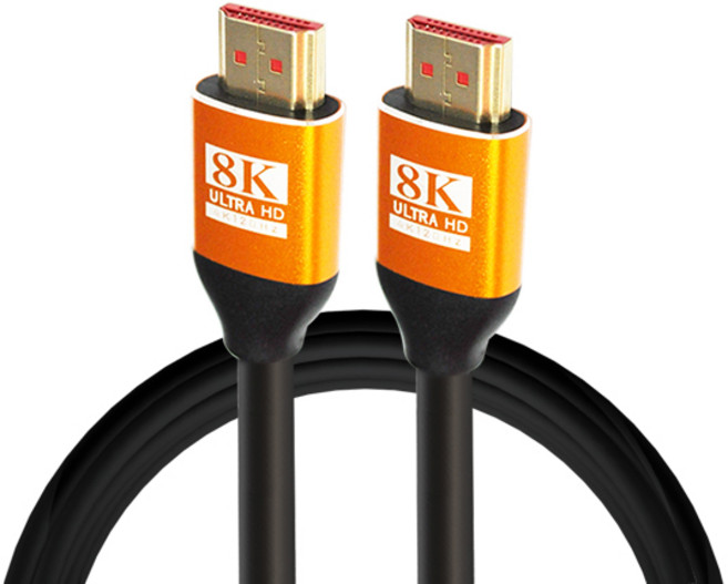 엠비에프 ULTRA HDMI 2.1 8K 슬림 골드 케이블 MBF-SGHD2103, 1개, 3m