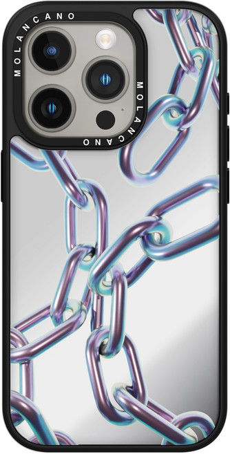 모란카노 미러 디자인 휴대폰 케이스