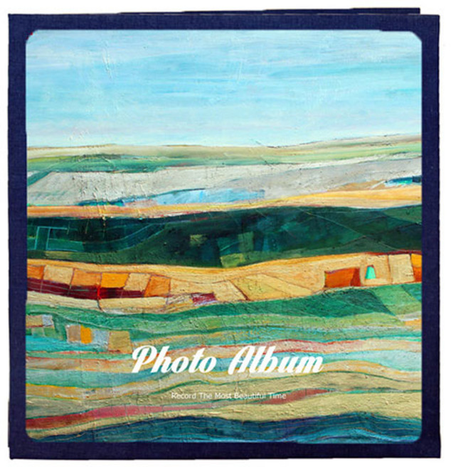 민성컴퍼니 들판 소리 성장앨범 335 x 325 x 30 mm, 언덕4(앨범), 화이트카드(속지), 20매