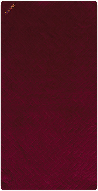 한일의료기 커버분리형 극세사 고급전기요, 버건디, 100 x 200 cm