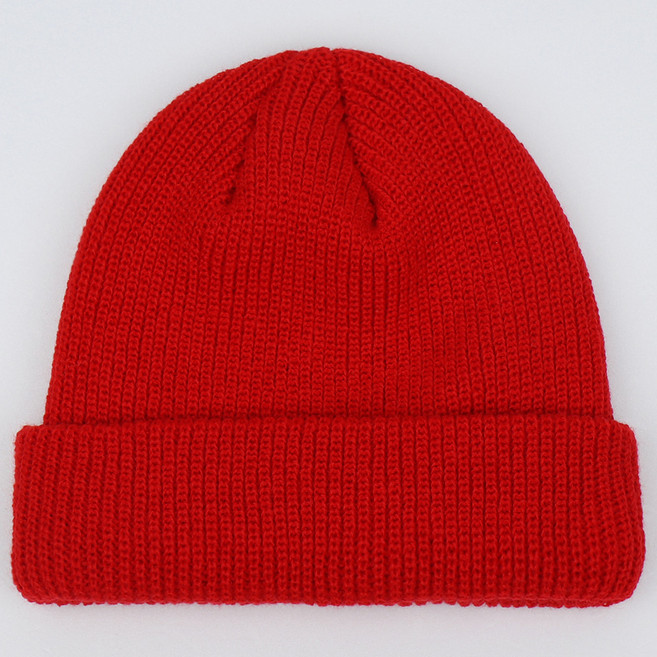 롸잇나우 니트 골지 숏 비니 RE-04S