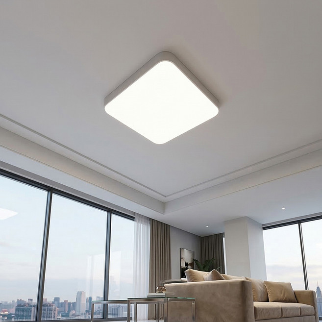 비츠조명 LED 오스람 밀착형 방등 전등 플리커프리 60W, 화이트