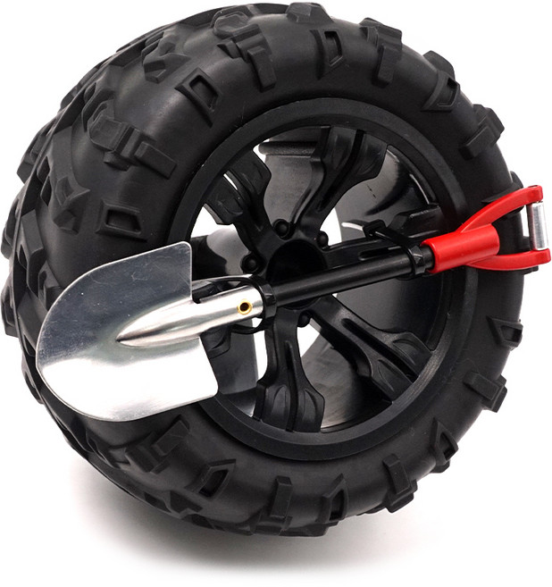 삼에스 미니 스페어 타이어 장식 익스테리어용품, 블랙