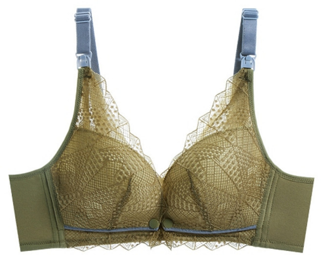 더블유비비 나뭇잎 풀립 브라 WBA124 + 고정끈 + 고정클립 세트