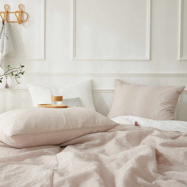 시원한 린넨 듀라론 아이스쿨 냉감 이불 세트