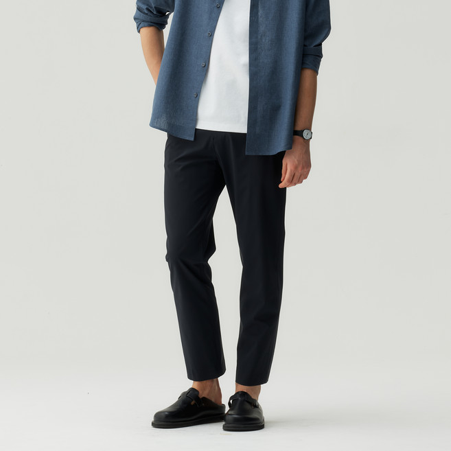 마인드브릿지 남성용 에어리 테이퍼드 밴딩팬츠 MZPT31A1