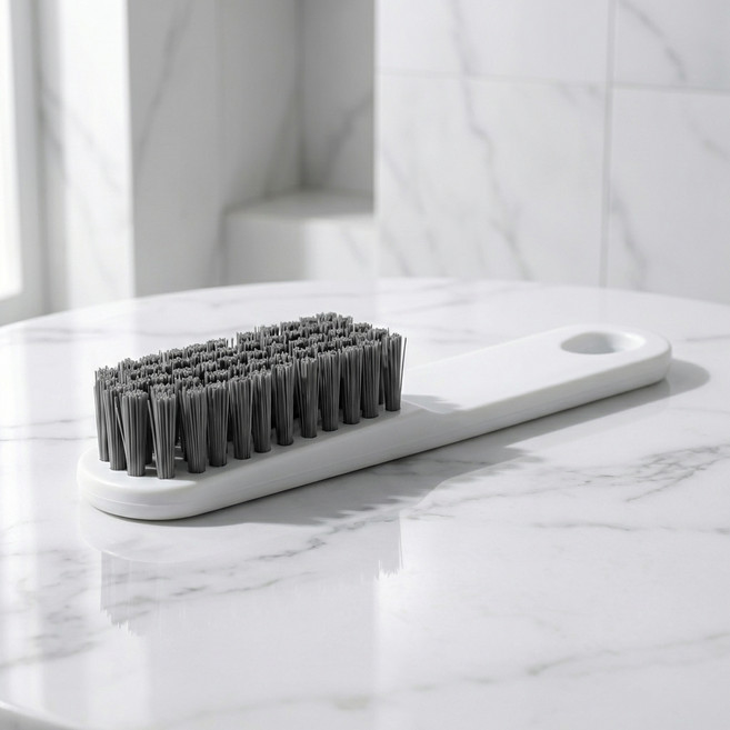 몰투데이 슈즈맑음 운동화 세탁 브러쉬 롱, 그레이, 1개