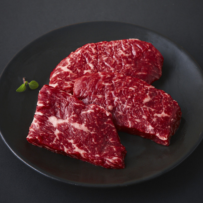 설로인 한우 키즈로인 숙성등심 1등급 (냉장), 1개, 150g