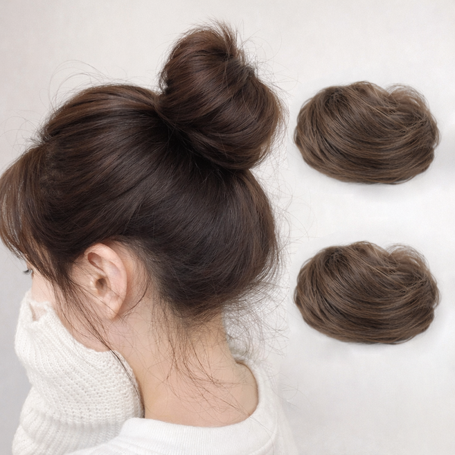 어바웃타이 똥머리 볼륨업 번 머리끈 2p 26TSP3752