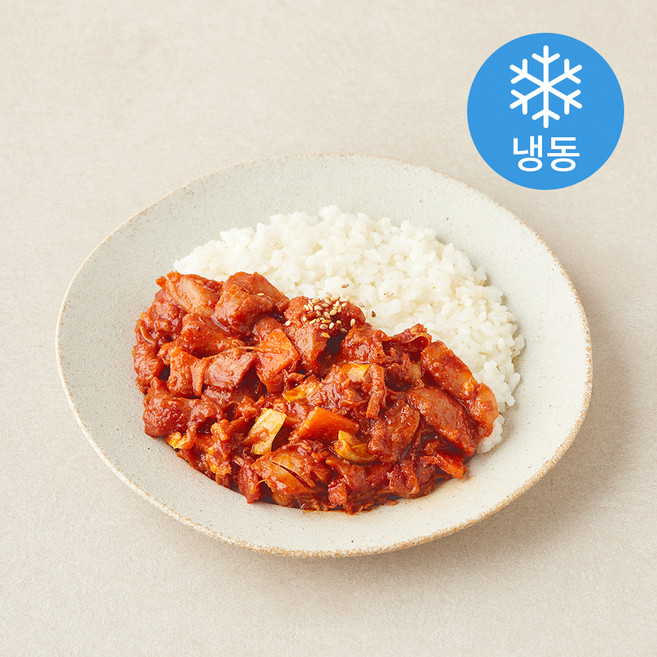 고깃집왕건 매콤 칼칼 닭갈비 덮밥용 (냉동), 150g, 3개