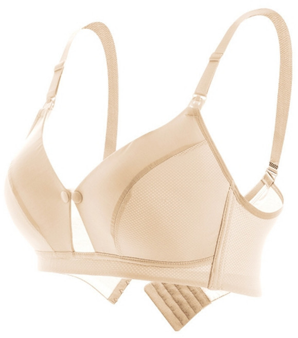 더블유비비 버튼 클립 임산부 수유 브라 + 구성품 랜덤발송 세트 WBA116