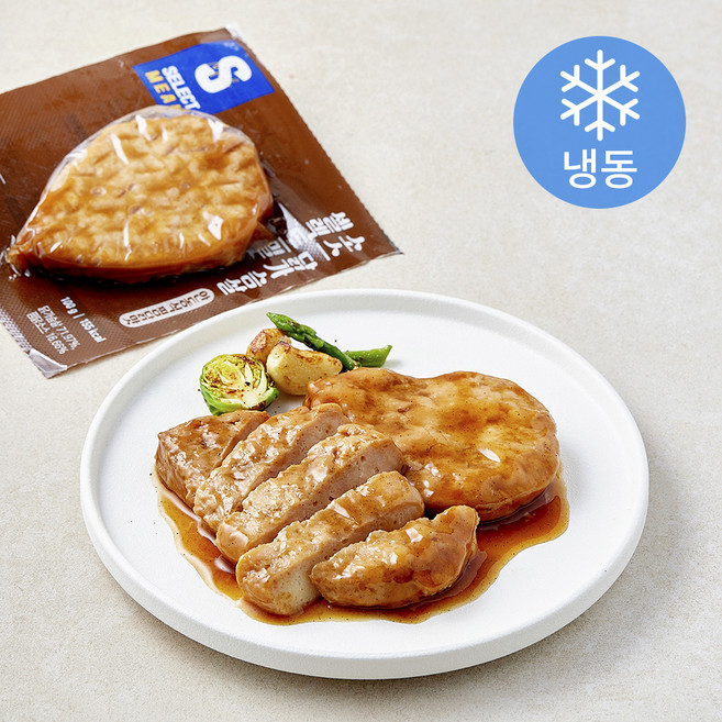 셀렉트밀 소스 닭가슴살 안동식찜닭맛 (냉동), 100g, 5개, 1개입