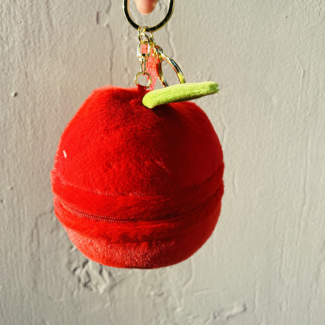 소리달 푸루 과일인형 가방 키링