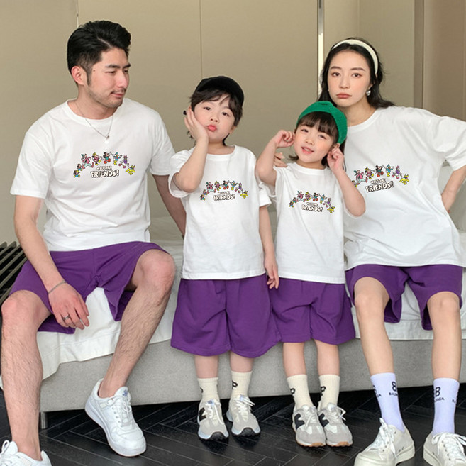 Little rabbit 兒童透氣D.Welcome Disney短袖T恤