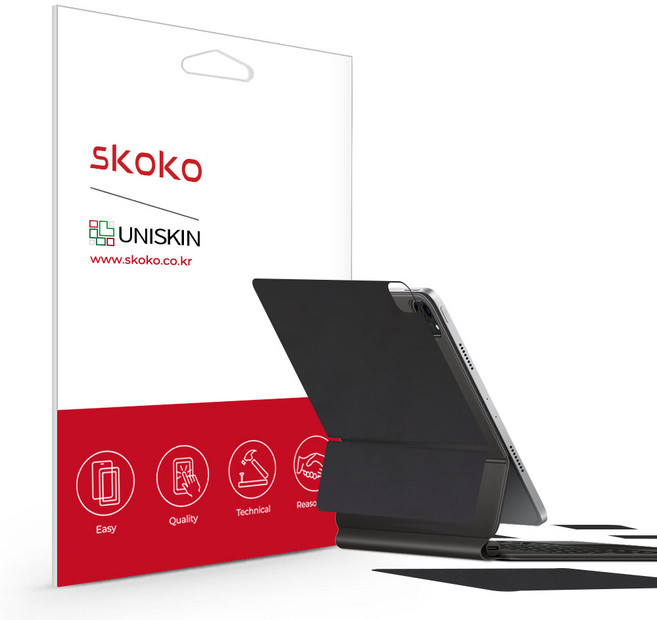 스코코 아이패드 프로 4세대 11 매직키보드 유니스킨, 무광 블랙, 1개