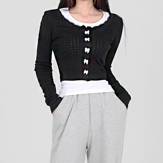 Dotif Ader 蝴蝶結T恤 T24FW1-A0464