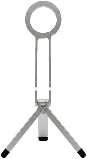 NUART MagSafe 相容智慧型手機輕量登山扣三腳架自拍棒