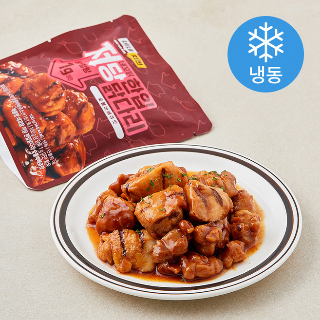 네네치킨 네꼬닭 저당 한입 닭다리살 숯불바베큐맛 (냉동), 100g, 5개