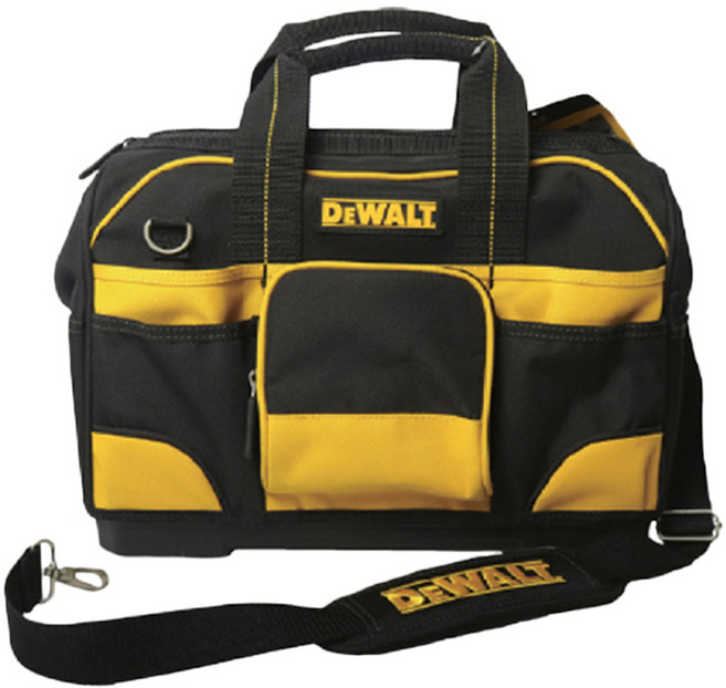 DEWALT 得偉 台灣公司貨 大開口工具袋 DWST74727-8 16吋, 1個