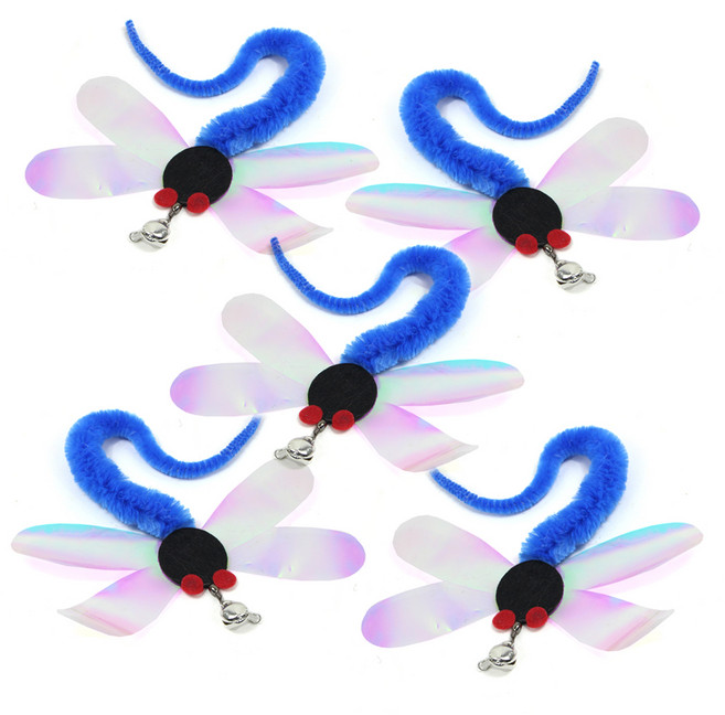 펫츠몬 고양이 낚시대 플라잉 시리즈 리필 5p, 잠꼬리, 1세트