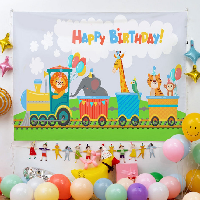 Peito 生日慶祝派對回憶橫幅布條, E3