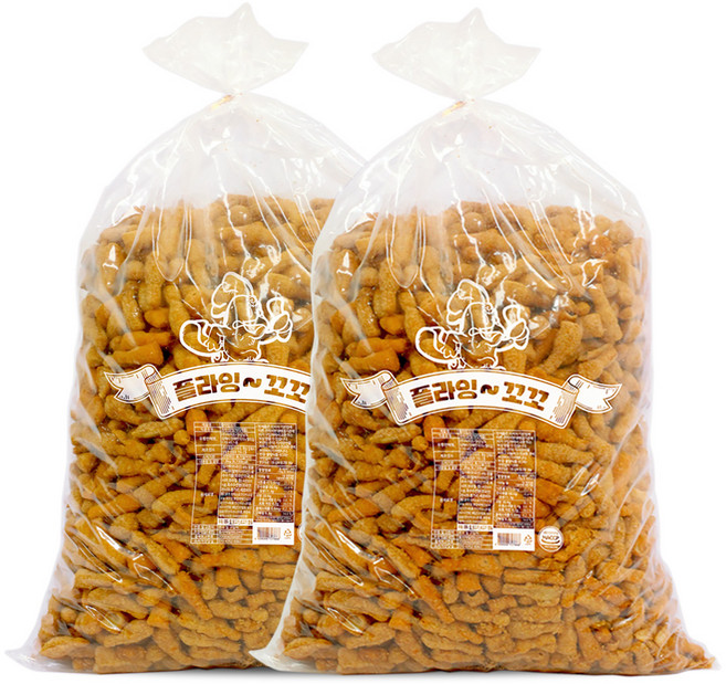 아이온 플라잉 꼬꼬 스낵 과자, 1.8kg, 2개