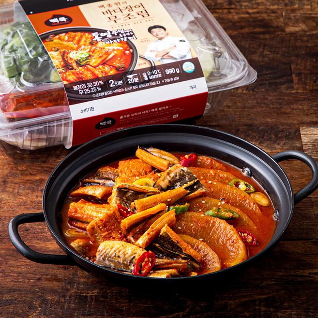 TBK 백종원의 바다장어 무조림 밀키트, 990g, 1개