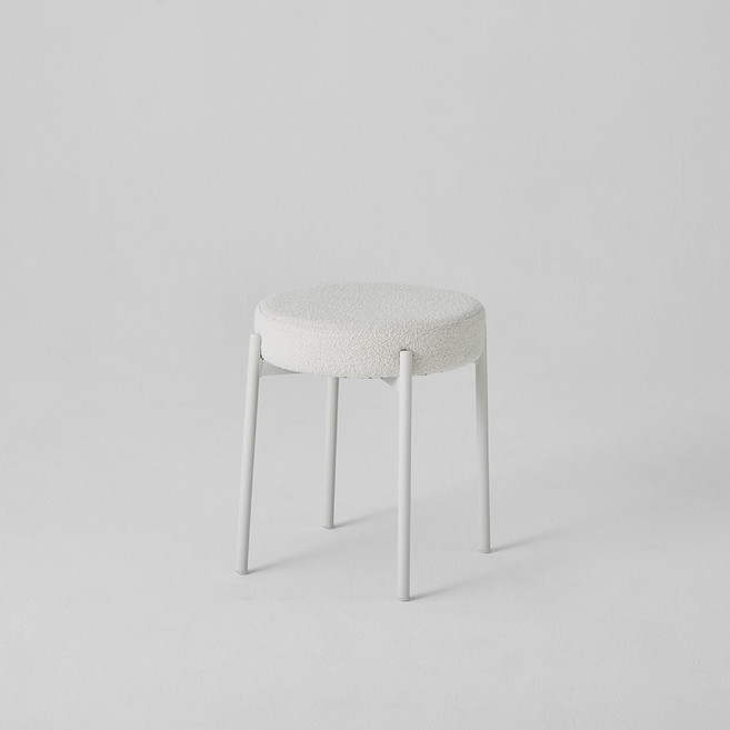 HANSSEM 泡泡椅凳, 象牙白, 1個