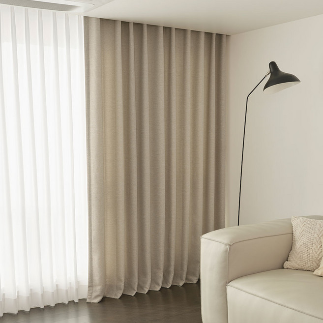 한샘 코지 암막 커튼 세트