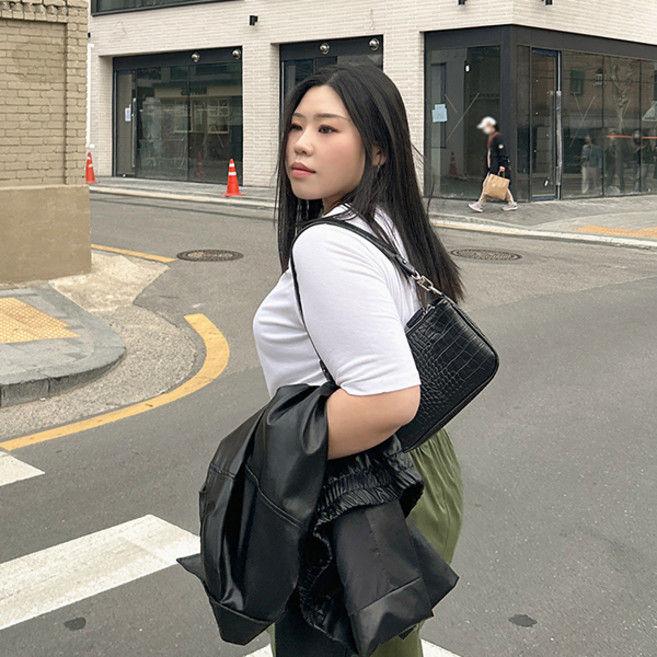 이블렛 여성용 코아덴 5부 버튼 티셔츠