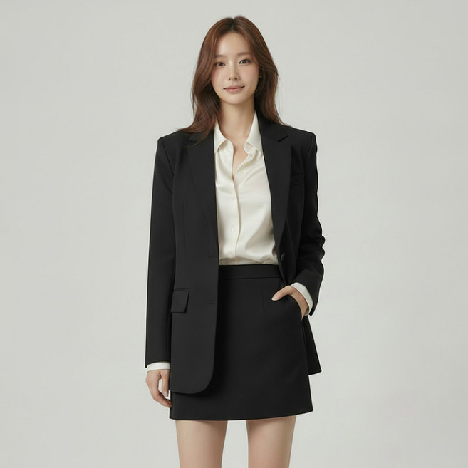 Paperments Hatzko 西裝外套 + 半身裙套裝 14440