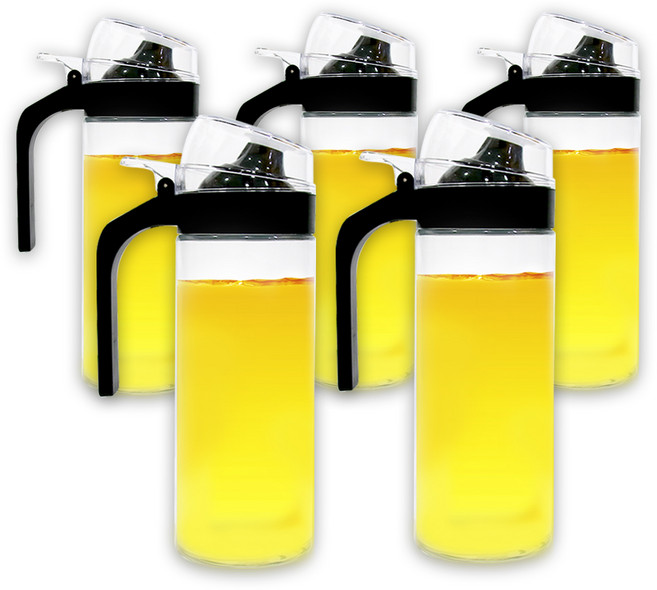 유하우스 원터치 핸드 오일병, 5개, 400ml