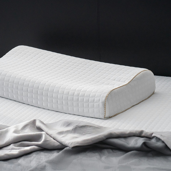 戀家小舖 眠朵雲2.0恆溫深度釋壓枕 人體工學型, 白色, 1件
