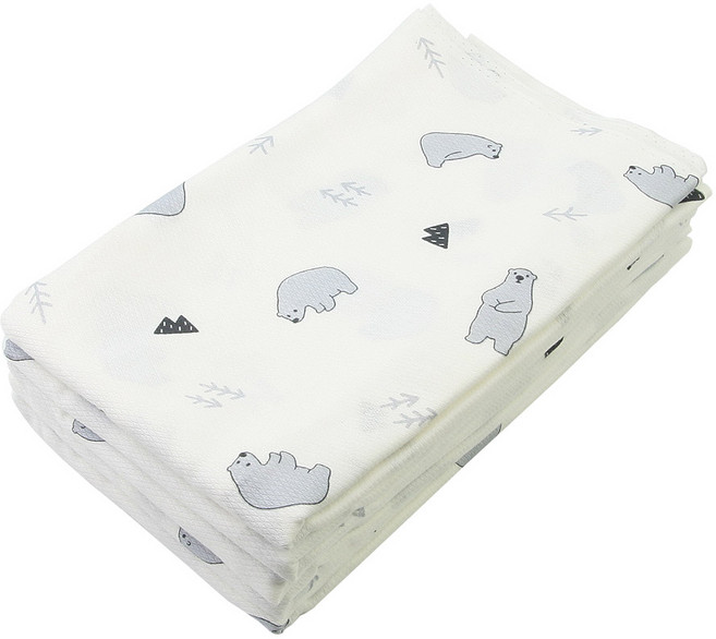 베이비베어 북극곰 천기저귀 특대 5p, 혼합색상, 1개