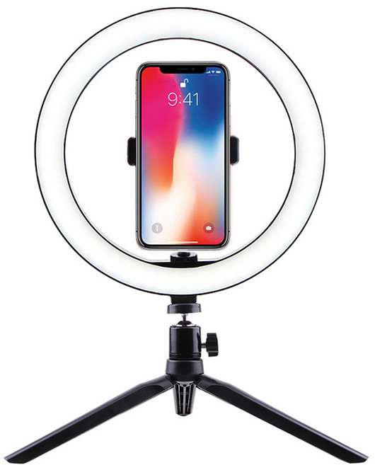 KEEP 스탠드 LED 3모드 링라이트 + 거치대 + 삼각대 세트, 1세트