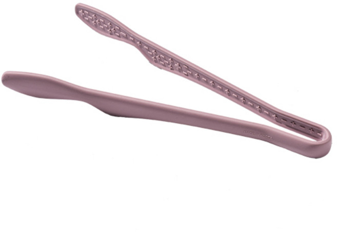키친팩토리 파스텔 실리콘 프리미엄 집게, 핑크, 1개