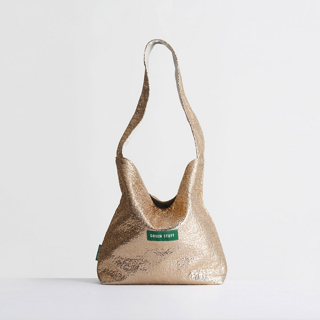 그린스터프 심풀 윤슬 텍스쳐 쇼퍼백 62