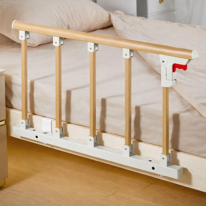 다나셀 견고한 접이식 침대안전가드, 우드톤