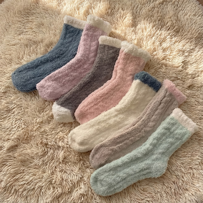 스펠로 여성용 털빠짐없는 따뜻한 양말 7켤레 세트