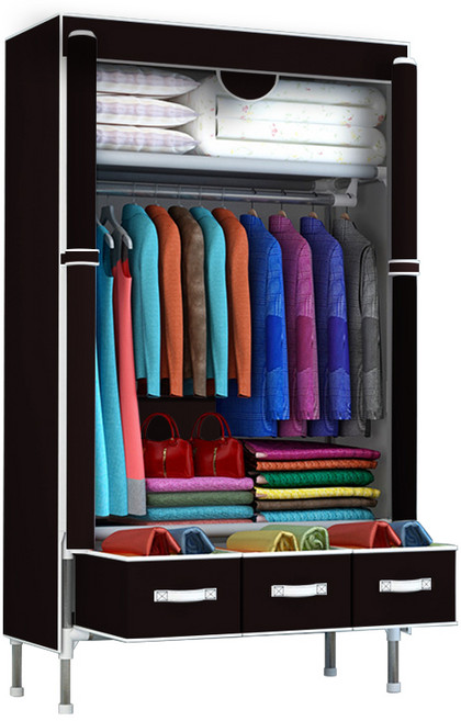 MAME 조립식 비키니 옷장 S, 블랙(M0034)