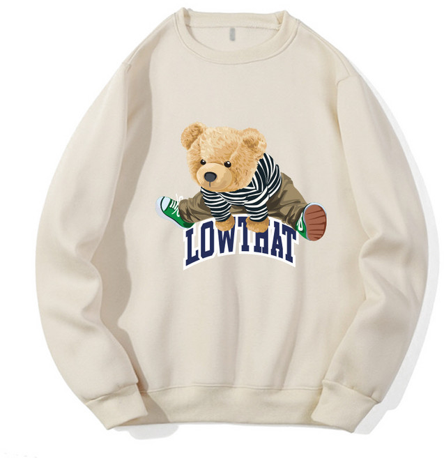 로우댓 뜀틀 베어 소프트 오버핏 맨투맨