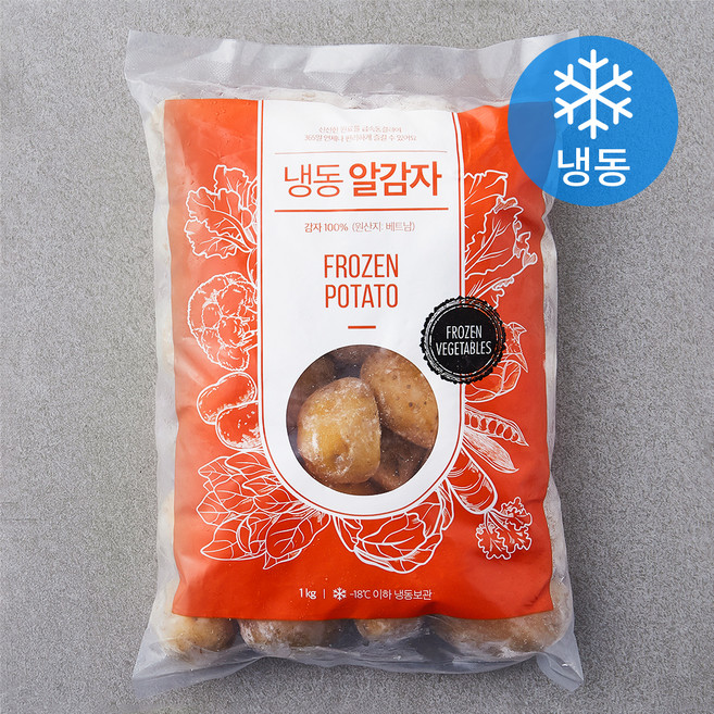 냉동 알감자 (냉동), 1kg, 1개