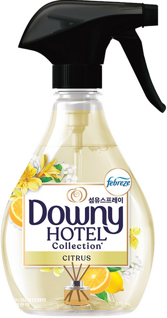 다우니 호텔컬렉션 섬유스프레이 시트러스향 본품, 1개, 370ml