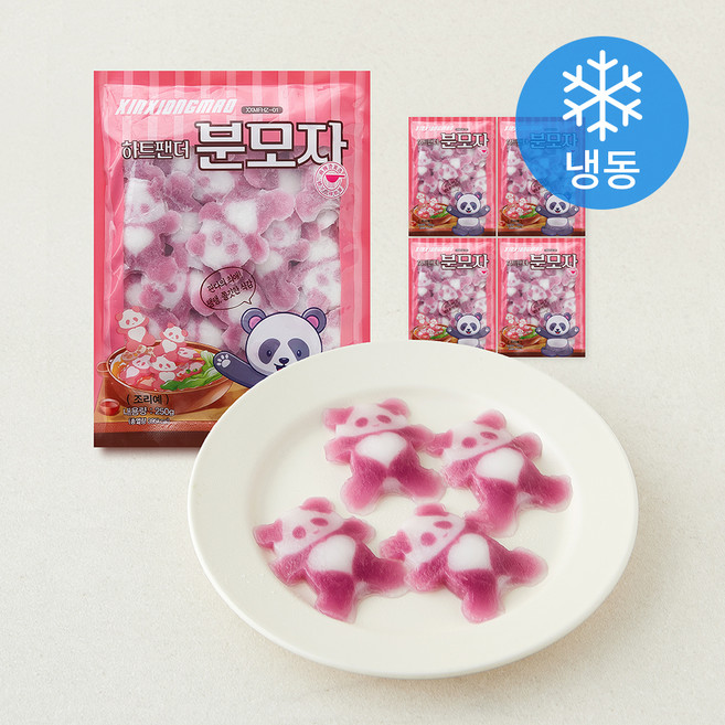 하트팬더 분모자 (냉동), 250g, 5개