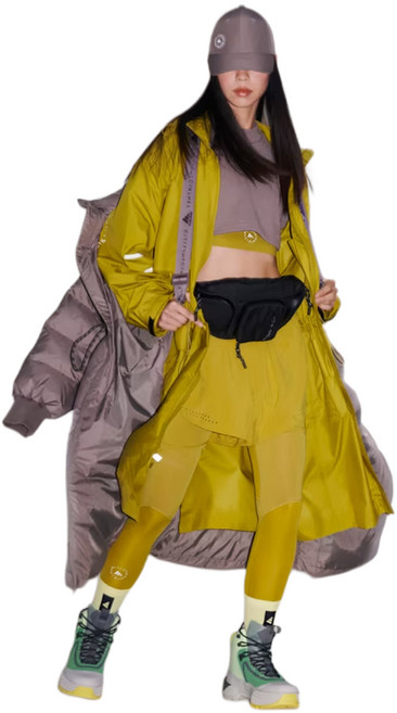 adidas 愛迪達 by STELLA McCARTNEY 長版派克大衣 IN3622