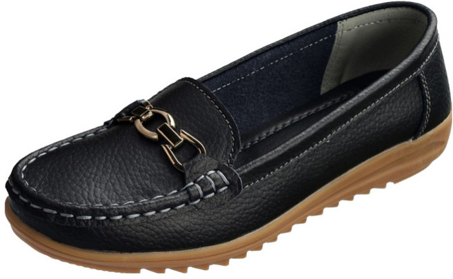 U.SEVEN 女性皮革舒適樂福鞋 DM1003