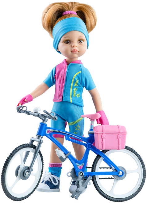 파올라레이나 04654 다샤사이클러 32cm 인형, 혼합색상, 1개