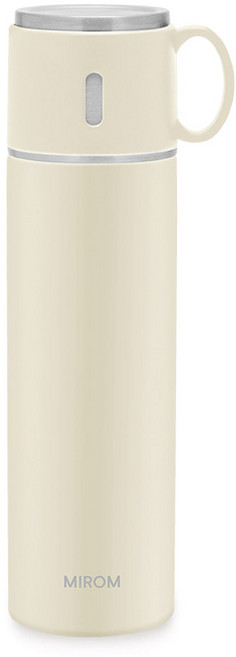 에디슨 미롬 돌체 보온보냉병, 베이지, 480ml, 1개